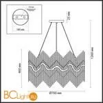 Люстра Odeon Light Savikia 4983/12 - Фото 1