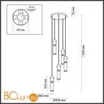 Люстра Odeon Light SCROW 5058/25L - Фото 0