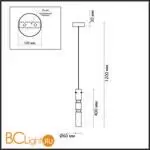 Подвесной светильник Odeon Light SCROW 5059/5LB - Фото 0