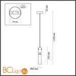 Подвесной светильник Odeon Light SCROW 5058/5LB - Фото 0