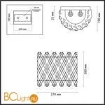 Настенный светильник Odeon Light Selva 4795/2W - Фото 1