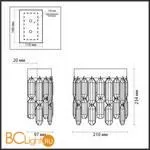 Настенный светильник Odeon Light Semura 4986/2W - Фото 1