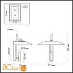 Настенный светильник Odeon Light SHADOW 7024/7WL - Фото 0