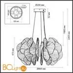 Подвесной светильник Odeon Light SIAMA new 5089/115L - Фото 1