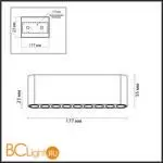 Спот Odeon Light SMALL new 7091/21CL - Фото 0