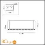 Спот Odeon Light SMALL new 7092/21CL - Фото 0