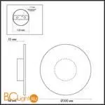 Настенный светильник Odeon Light SOLARIS 6627/9WL - Фото 1