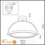 Потолочный светильник Odeon Light SOLARIS 6627/36CL - Фото 1