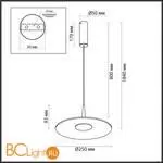 Подвесной светильник Odeon Light SOMBRA new 7037/12L - Фото 1