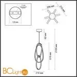 Подвесной светильник Odeon Light Space 4891/32L - Фото 1