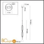 Подвесной светильник Odeon Light Spindle 4793/16L - Фото 2