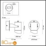 Настенный светильник Odeon Light STIMA 6647/10WL - Фото 0