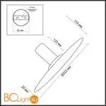 Настенный светильник Odeon Light STOFLAKE 5078/25L - Фото 0