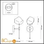 Бра Odeon Light Stono 4789/1W - Фото 1