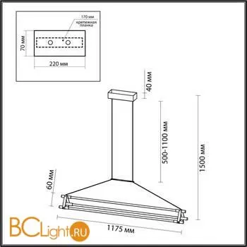 Подвесной светильник Odeon Light Stretto 4394/48L - Фото 0