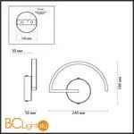 Настенный светильник Odeon Light Suprema 4308/8WL - Фото 1