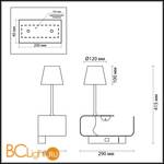 Бра Odeon Light Sven 4161/6WL - Схема