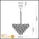 Люстра Odeon Light Talerti 4923/7 - Фото 1