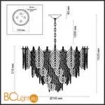 Люстра Odeon Light TEARS 5049/19 - Фото 0