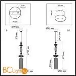 Подвесной светильник Odeon Light TERRA new 5414/1A - Фото 1