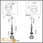 Подвесной светильник Odeon Light TERRA new 5414/1C - Фото 1