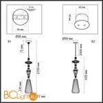 Подвесной светильник Odeon Light TERRA new 5414/1B - Фото 1