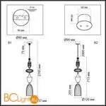 Подвесной светильник Odeon Light TERRA new 5414/1 - Фото 1