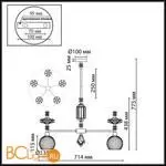 Люстра Odeon Light TERRA 5414/5 - Фото 0