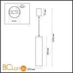 Подвесной светильник Odeon Light TERRAZZO new 7012/6L - Фото 1