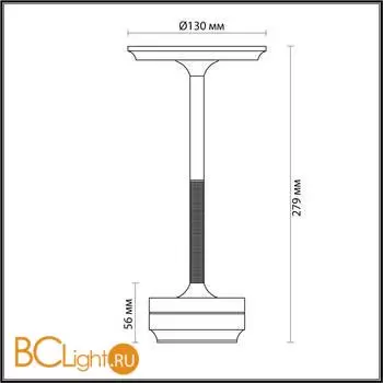 Настольная лампа Odeon Light TET-A-TET 5035/6TL - Фото 0