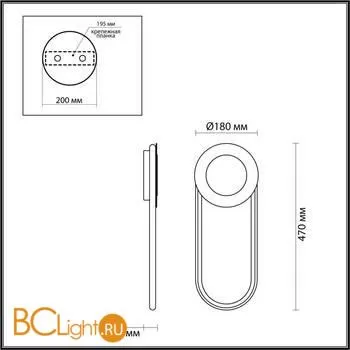 Настенный светильник Odeon Light Tina 4338/16WL - Фото 1
