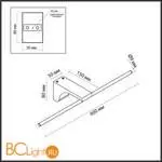 Настенный светильник Odeon Light TINY new 7069/8WL - Фото 0