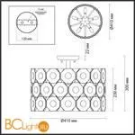 Люстра Odeon Light Tokata 4974/5C - Фото 1