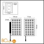 Настенный светильник Odeon Light Tori 2249/1W - Схема