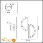 Настенный светильник Odeon Light TOSCANA new 5448/2W - Фото 0