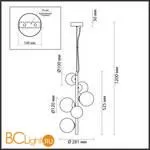 Подвесной светильник Odeon Light Tovi 4818/6 - Фото 2