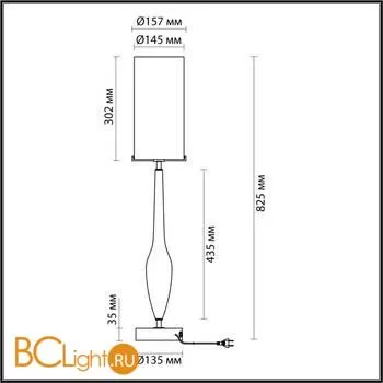 Настольная лампа Odeon Light Tower 4851/1T - Фото 2