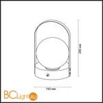 Настольная лампа Odeon Light Tram 4076/5TL - Схема