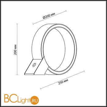 Настольная лампа Odeon Light Tram 4078/12TL - Схема