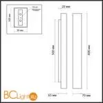 Настенный светильник Odeon Light TRAVERTINO new 6625/10WL - Фото 0