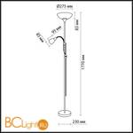 Торшер Odeon Light Trend 2712/1F - Схема