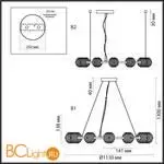 Люстра Odeon Light TRONI 5041/120L - Фото 0