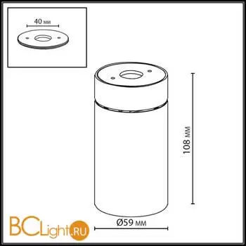 Спот Odeon Light TURNO 7131/7CL - Фото 0