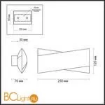 Настенный светильник Odeon Light Twisty 4214/18WL - Фото 1