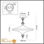 Люстра Odeon Light ULA new 5404/43CL - Фото 1