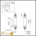 Настенный светильник Odeon Light ULA new 5404/11WL - Фото 1