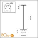 Подвесной светильник Odeon Light Vaga 4095/9L - Схема