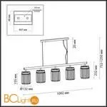 Люстра Odeon Light Vassa 4987/5 - Фото 1