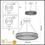 Подвесной светильник Odeon Light Vekia 5015/30L - Фото 1
