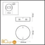 Крепление Odeon Light Vekia 5015/2R - Фото 0